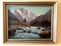 Paisaje del Jungfrau con Zweilütschinen 